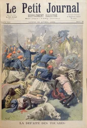 Die Niederlage der Tuaregs, Titelseite von 