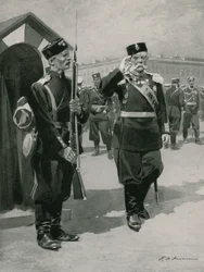 Offizier und Wächter