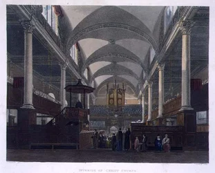 Innenraum der Christ Church, aus 