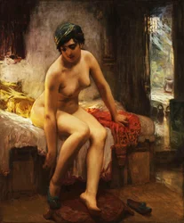 Eine algerische Prostituierte