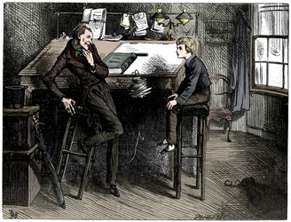 David Copperfield und Uriah Heep, 1912