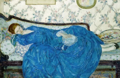 Das blaue Kleid, 1917