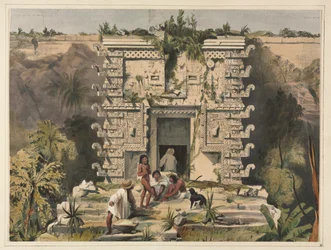 Tor des Großen Teocallis, Uxmal