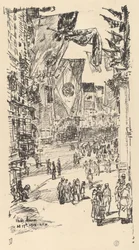 Allee der Verbündeten, 1918