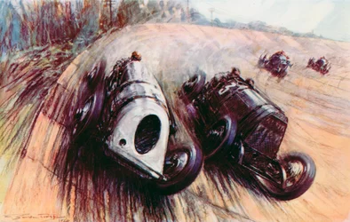 Ein Kampf der Giganten in Brooklands, Parry Thomas