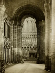 Ely Kathedrale: Westende des südlichen Seitenschiffs