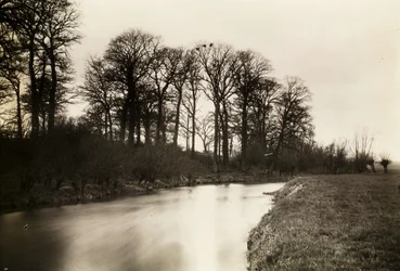 Kelmscott Manor: Die Themse in der Nähe des Herrenhauses, 1896