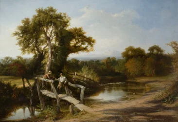 Herbstlandschaft in Worcestershire