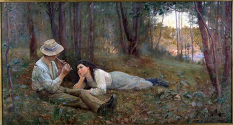Buschlandidylle, 1893