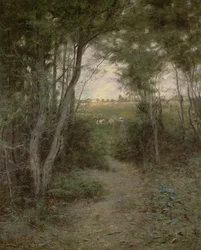 Der Busch bei Heidelberg, Melbourne, 1898