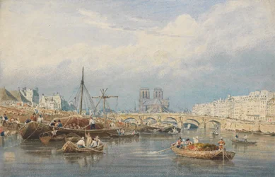 Die Seine mit Notre Dame