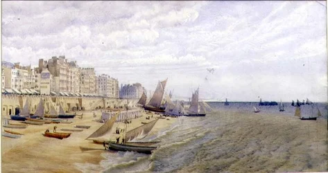 Die Front, Brighton, ca. 1870