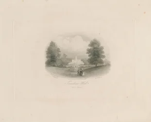 Trentham Hall: Stich (vignettiert), nd [ca. 1843]