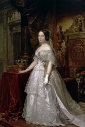 Porträt von Elisabeth II., Königin von Spanien