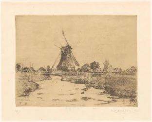 Mühle an einem Graben