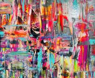 Buntes modernes Abstrakt
