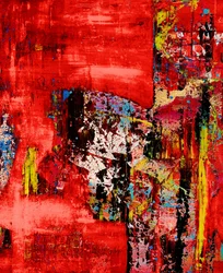 Lebhaftes Rotes Abstrakt