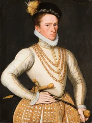 Porträt eines unbekannten französischen Edelmanns, 1560