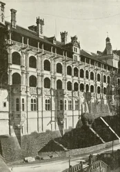 Blois, Fassade Franz I.