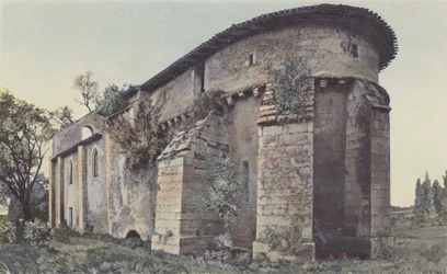 Doulezon, Kirche, Gesamtansicht Südosten