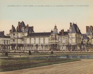 Fontainebleau: Ensemble an der Porte Doree, Die Galerie Henri II, Die Kapelle St-Saturnin & Das Baptisterium