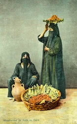 Obsthändler in Kairo, Ägypten