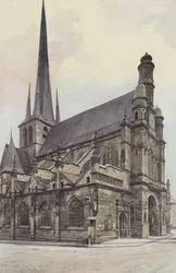 Les Riceys, Kirche von Ricey-Bas, Ensemble NO