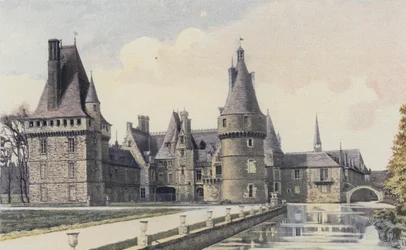 Maintenon, Schloss, Gesamtansicht