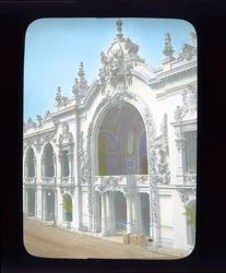 Pariser Ausstellung: Palast der dekorativen Künste, Paris, Frankreich, 1900