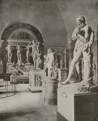 Paris: Galerie des Flussgottes Tiber, Louvre-Museum