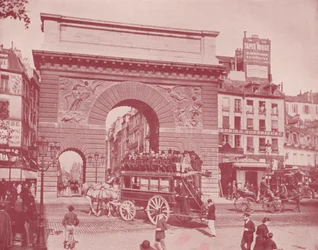 Paris: Die Porte St Martin