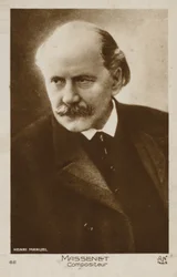 Porträt von Jules Massenet