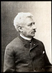 Porträt von Olivier Métra (1830-1889), französischer Dirigent und Komponist