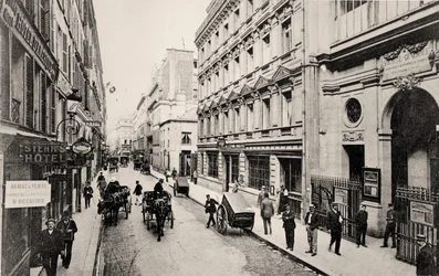 Rue de Provence, Paris (s/w Foto)