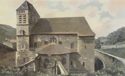 Saint-Chef, Kirche, Apsis