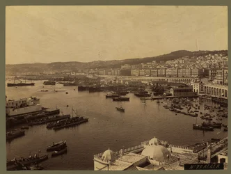 Ansicht von Algier, ca. 1860-1900