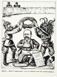 Zola - Merci, camarades, vous au moins vous me rendez justice, aus Histoire de la Troisieme Republique, Bd. I, l