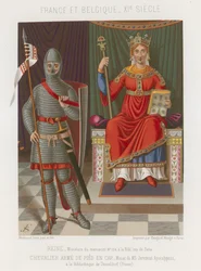 Eine Königin und ein Ritter