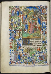 Stunden der Passion [Laudes]. Verrat an Christus, aus dem Stundenbuch (The Bedford Hours) ca. 1410-30