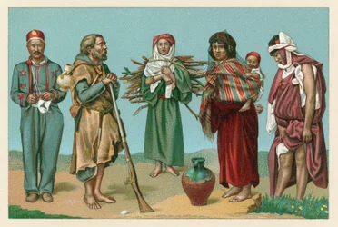 Afrikanisches Kostüm