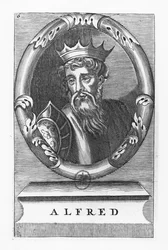 Alfred der Große (Stich)