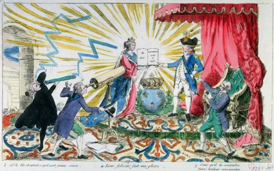 Allegorie der Annahme der Verfassung durch König Ludwig XVI., 1791