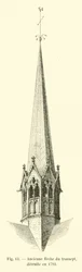 Ehemaliger Turm des Querschiffs, zerstört 1793