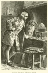 Antoine Lavoisier entdeckt die Zusammensetzung der Luft