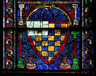 Wappen der Stifter - Familie Mauclerc