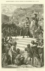 Augustus gründet in Lyon das Zentrum der gallischen Regierung