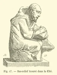 Relief gefunden in der Stadt