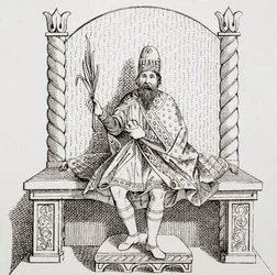 Bonifatius III. von Toskana, Markgraf von Toskana, auch bekannt als Bonifatius IV. oder Bonifatius von Canossa, 985-1052, aus L