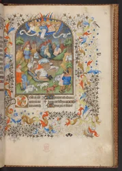 Stundenbuch, Add MS 32454 f.32r, Frankreich