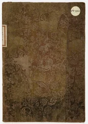 Buch der Etikette des Herzogspalastes von Lucca, Lucca, 1805 (bestickter Stoff & Papier)